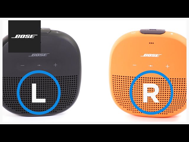 Bose SoundLink Micro – Party and Stereo Modes