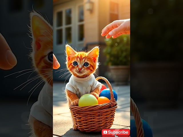 His friends laugh at the poor cat's food😿#sadcatstory #sadcat #kitten #cat #cats #viralshort #shorts