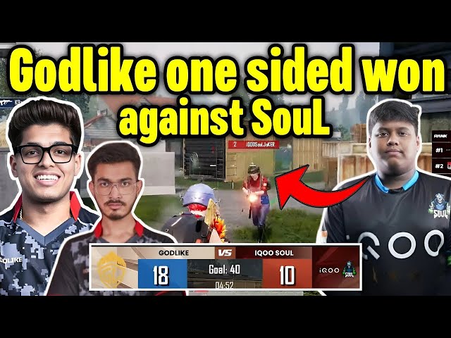 Godlike 💛 vs IQOO Soul 🚀 : TDM Battle 🔥😈