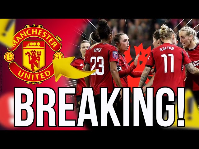 😱JEEZ! THE SECRET HAS BEEN REVEALED! MANCHESTER UNITED WOMEN NEWS!