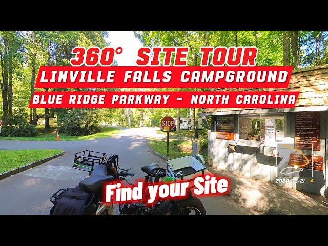 360° Tour: Linville Falls Campground | Blue Ridge Parkway, NC