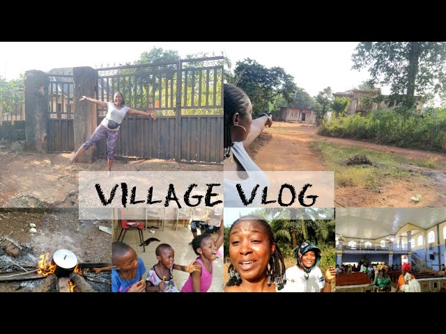 Nigerian Village Vlog: Oldest Village House Tour, Urualla, Imo | Firewood Cooking | Village Life