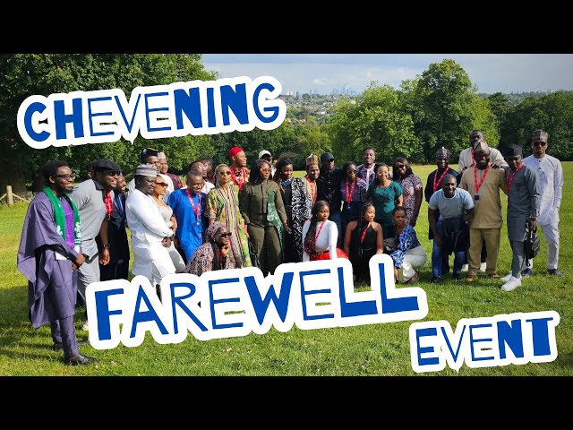 A DAY IN LONDON AS A CHEVENING SCHOLAR || FAREWELL EVENT