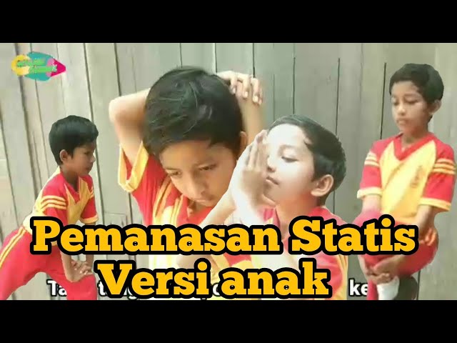 PJOK KELAS 2 SD | Pemanasan statis versi anak | tugas BDR