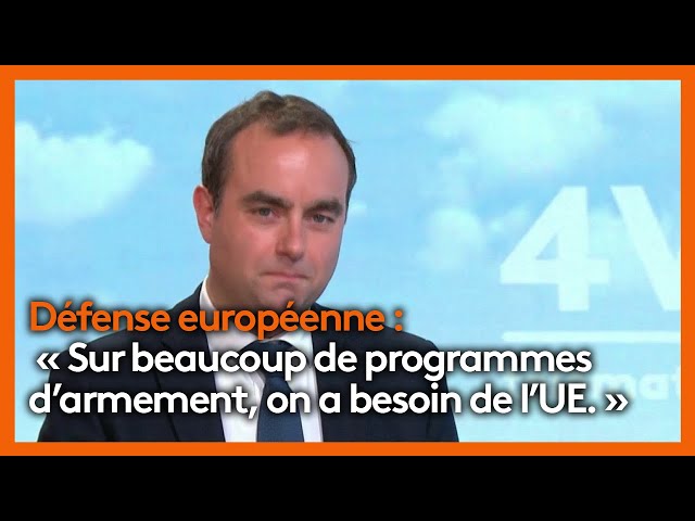 Les 4 vérités - Sébastien Lecornu revient sur "l'Europe de la défense".