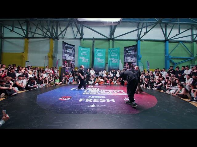 FUSION CONCEPT KYRGYZSTAN QUALIFIER 2024 | HIP-HOP BEGINNERS 1/2 |  MARIANNA CRAZY vs TINA NIMBLE G