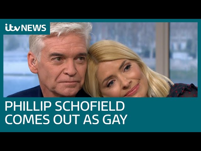 Phillip Schofield comes out as gay, saying on live TV: “I’m proud of myself today" | ITV News