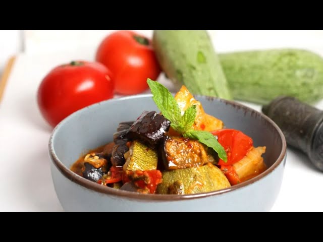 NOW I don't fry or boil vegetables anymore - Greek Briam recipe - baked vegetables | GreekCuisine