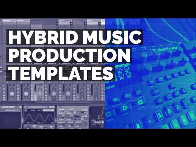 Music Production Workflow Using Templates in Ableton Live | Hybrid DAW and DAWless setup 2021