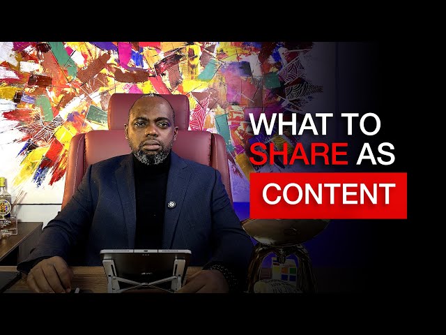 What To Share As Content