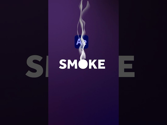 Cinematic Smoke in After Effects | Tutorial