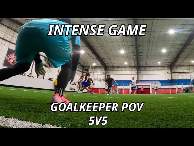 5v5 Indoor Soccer Highlights | Goals and Saves From Goalkeeper POV | Football GoPro