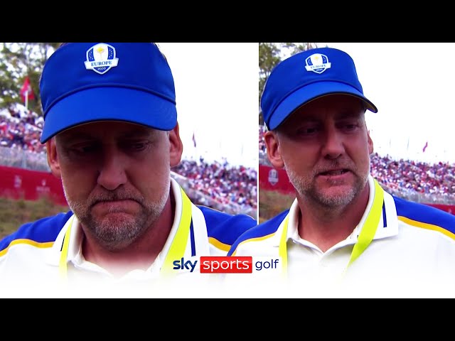 "I wanted to come here and give everything" | Emotional Ian Poulter on Europe's Ryder Cup defeat