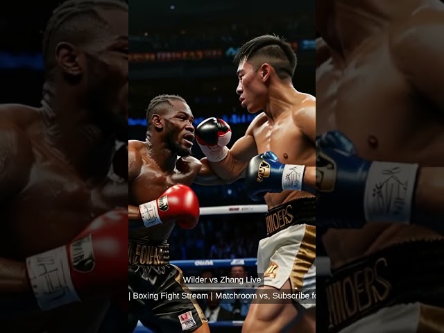 Boxing Tonight: Wilder vs Zhang Live | Boxing Fight Stream | Matchroom vs