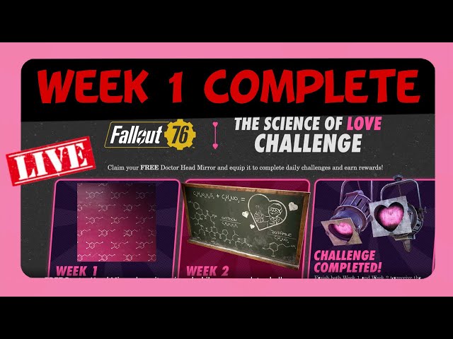 SCIENCE OF LOVE EVENT! Mutated Public Events, challenges, & playing with viewers! | Fallout 76