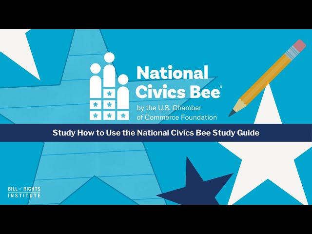 How to Use the National Civics Bee Study Guide