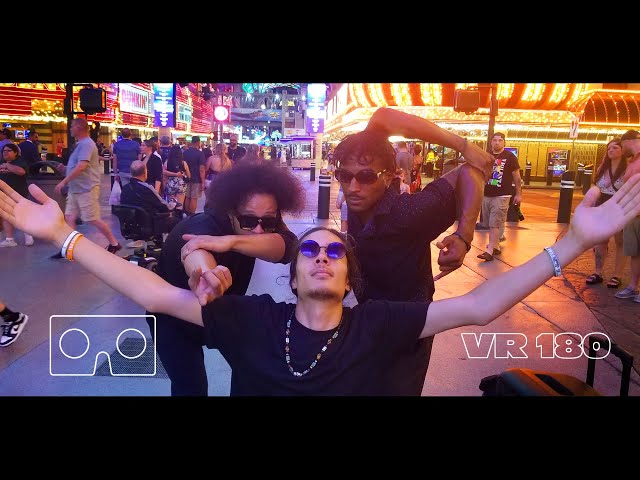 VR 180 Las Vegas Street Dancers- Interesting Strangers Part 2