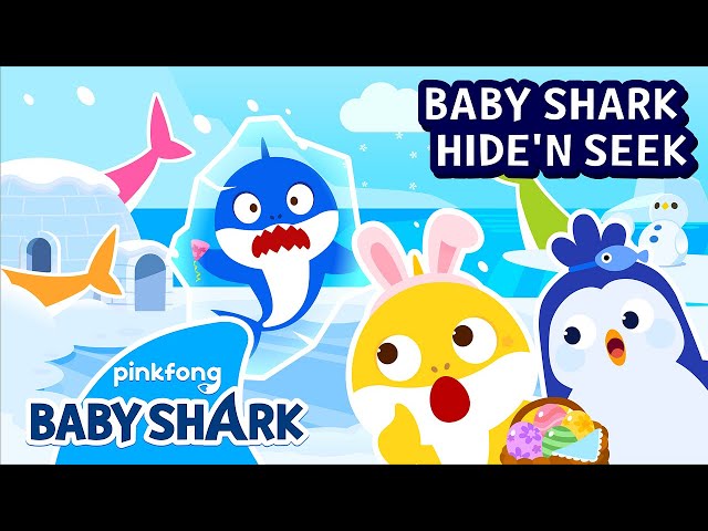 [🪩NEW] Shark Family Party Chaos! | Baby Shark Hide and Seek | Baby Shark Official