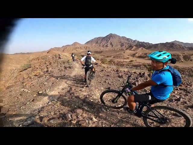 Super Fun with E-Bikes at Shawka Mountains in Ras Al Khaima UAE