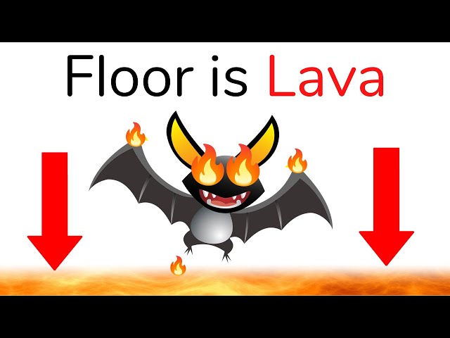 Dont touch the Floor while watching this video