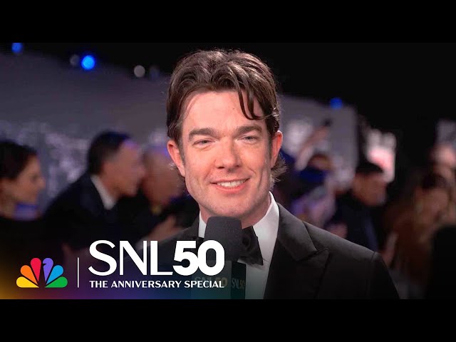 John Mulaney at SNL50: The Red Carpet | NBC