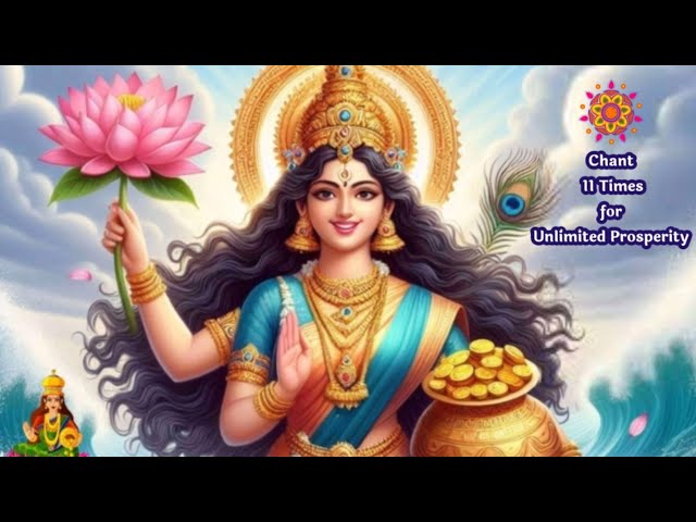 Chant the Samudra Vasane Devi Mantra 11 Times for Unlimited Prosperity! | प्रातःकाल मंत्र