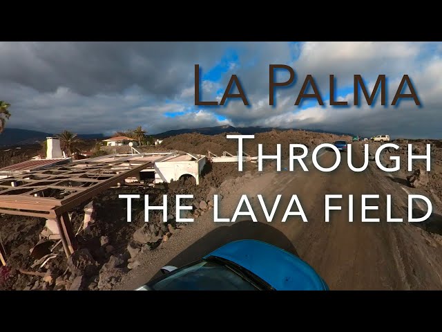 La Palma: Through the aftermath after the eruption. First Road drive through (360 Footage)