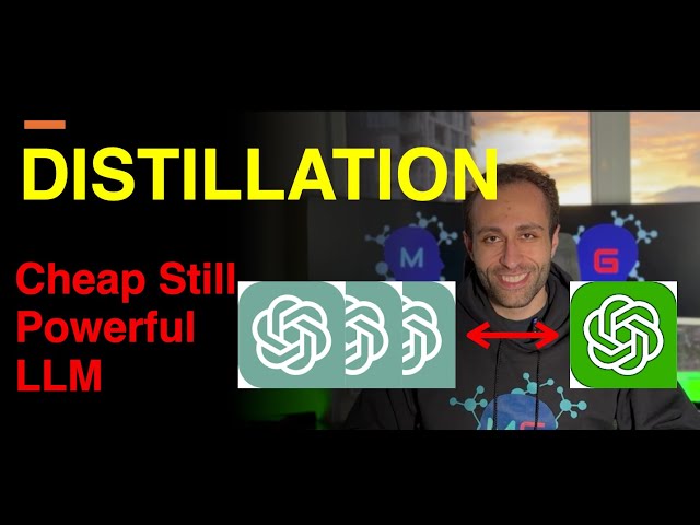 AI Distillation : Use Larger Language Model to Fine-Tune Smaller Ones !!