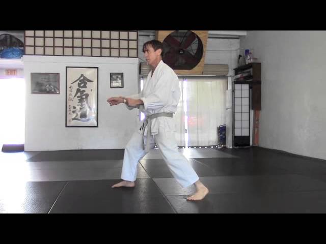 karate natural and relaxed movement