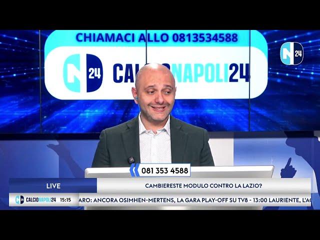 Cambiereste modulo contro la Lazio? 📞 FILO DIRETTO - 081 353 4588