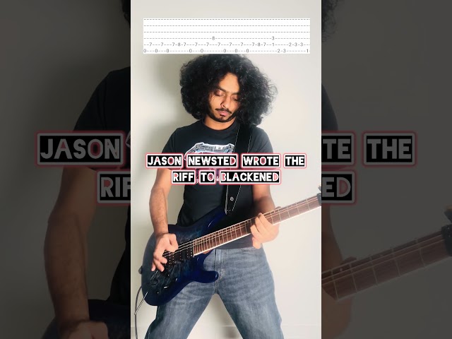 Blackened Guitar Cover | Metallica | Jason Newsted And Justice For All Master of Puppets #metallica