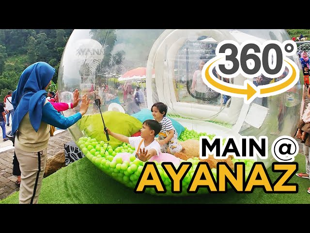 360 video - Main di dalam balon GEDEEE!! @ Ayanaz Gedongsongo