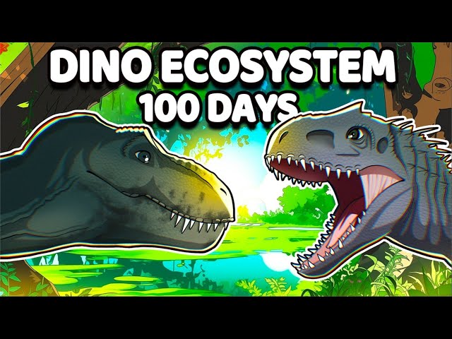 I Simulated A Dinosaur Ecosystem For 100 Days....