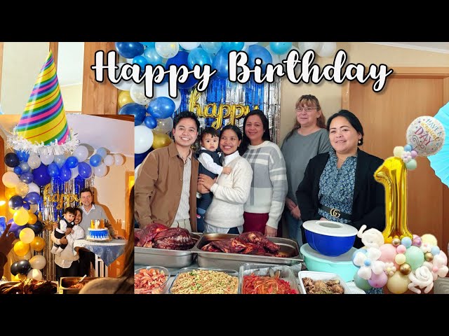 ANG SAYA NG 1ST BDAY NI DANIEL|NINANG AT NINONG TODO SA SAYAW SA KAARAWAN NG INAANAK|BITRHDAY VLOGS