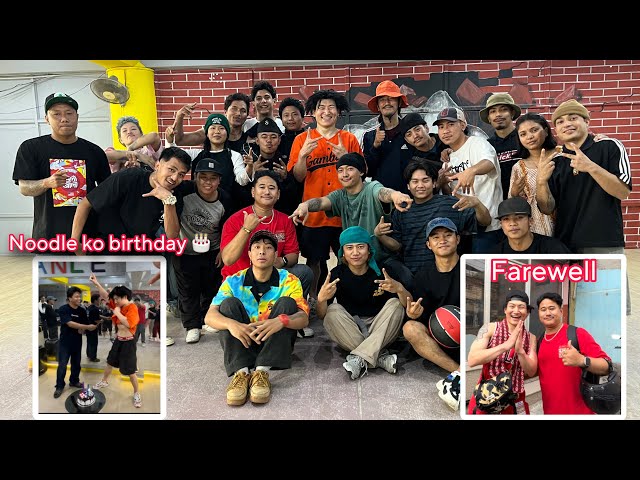 Bboy Workshop from Bboy Noodle and birthday pani farewell pani manaiyo🩵🫡 | Teachubro