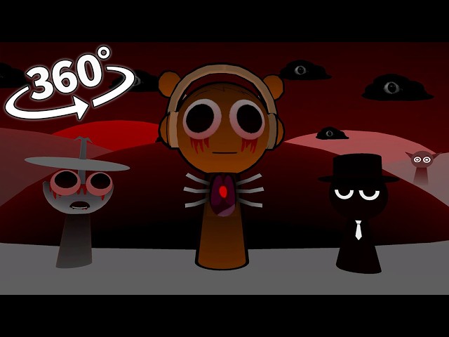 Incredibox Sprunki - Oren chase you 360° VR