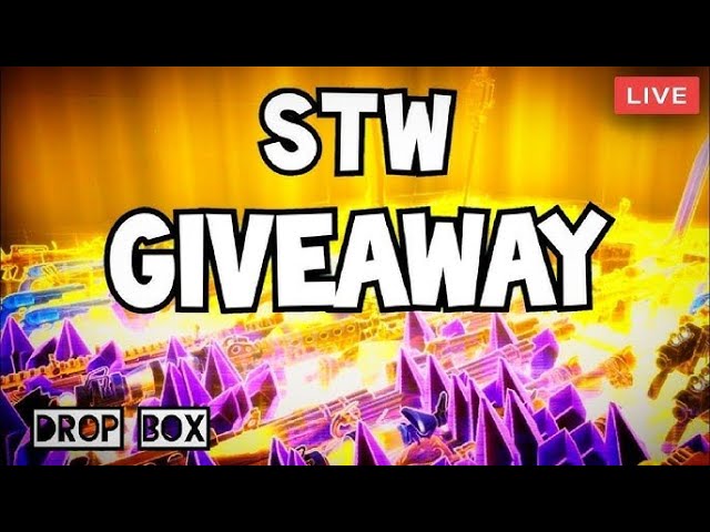 🔴LIVE FORTNITE SAVE THE WORLD GIVEAWAY | FREE LOOT | REAL STREAM | TRAPS,MODDEDS,MATERIALS,SUNBEAM