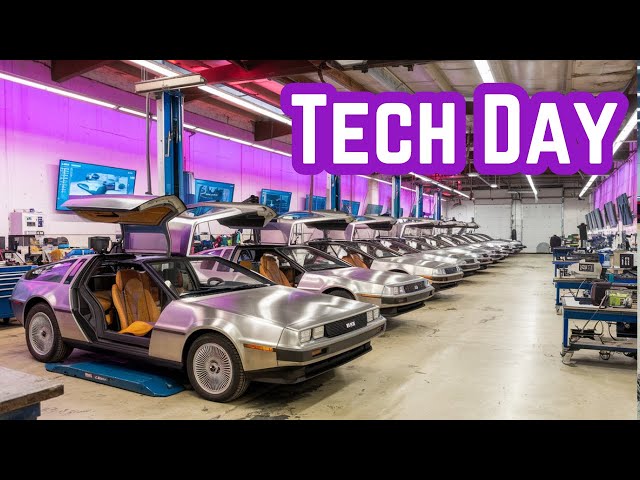 DeLorean Diaries: Behind the Scenes of a Tech Day Extravaganza