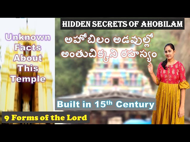 Hidden secrets of Temple |Telugu Vlogs from USA|#teluguvlogs |Travel Day #ahobilam| jayasrees diwali