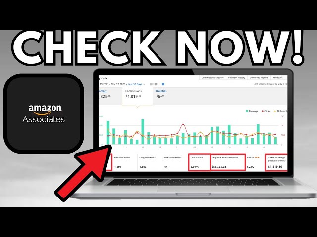 How To Check Amazon Affiliate Earnings And Commison Rates 2025