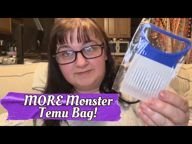 More Monster Temu Bag!