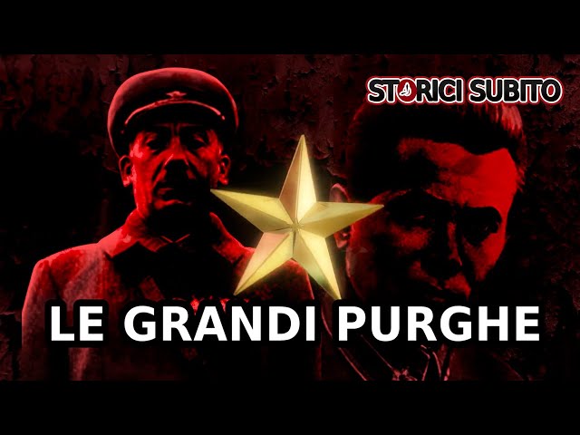 Le GRANDI PURGHE STALINIANE - STORIA BREVE della RUSSIA SOVIETICA