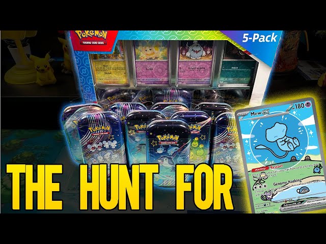 Opening 30 Packs of Paldean Fates | The Hunt for Bubble Mew!