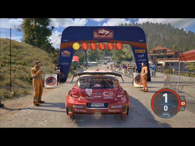 Citroën c3 WRC - EA WRC MONTE CARLO RALLY