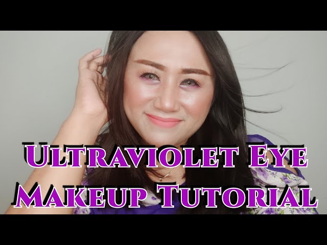 Ultraviolet Eye Makeup Tutorial || Ultraviolet Eyeshadow Tutorial