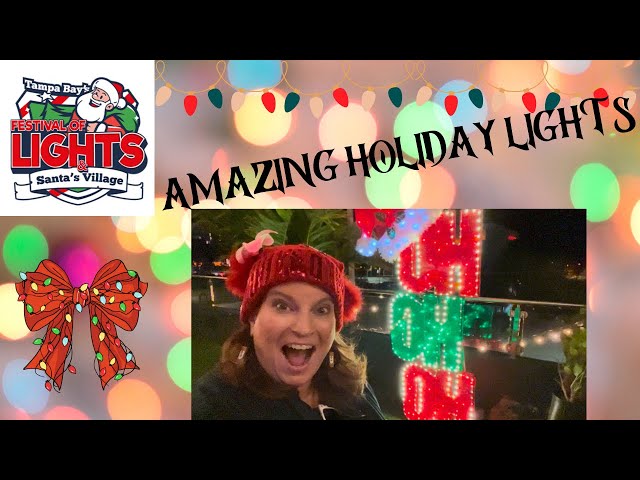 EXPERIENCE Tampa’s MOST MAGICAL Holiday Lights Display! + Aldi Advent Calendars