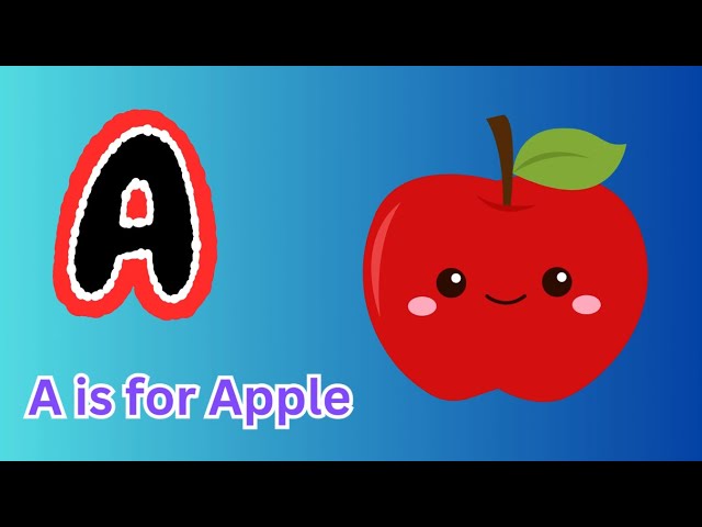 ABC Phonic Song - Toddler Learning Video Songs | A for Apple | Learn Phonics Sounds of Alphabet