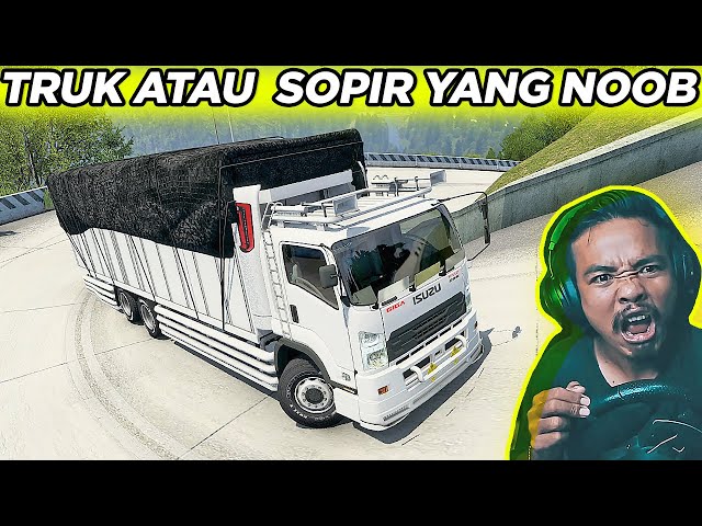 🚛 Truk Giga Tronton Gagal Nanjak di Batu Jomba! SIAPA YANG SALAH? ETS2