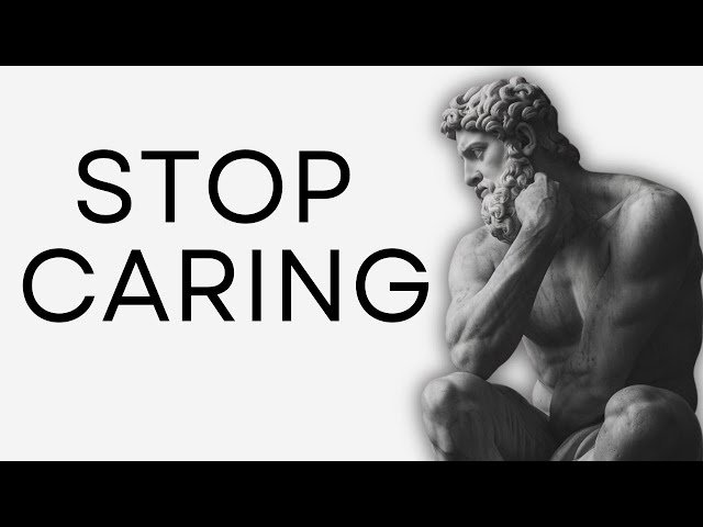 15 Stoic Principles to master the art of NOT CARING