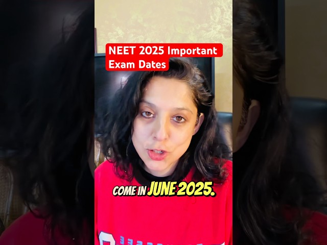 Very Important for NEET 2025 Aspirants | Be Prepared🔥 #neet #neet2025 #updateBiology